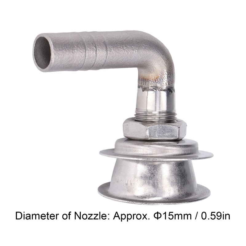 Fuel Tank Vent 90 Degree M16 316 Stainless Steel Accessory