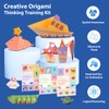 Learncredibles Kids Origami Set: 90 Fun Projects, 3 Difficulty Levels,