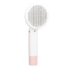 Pet Slicker Brush 2 in 1 Detangling Self Cleaning Floating