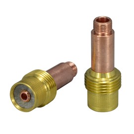RIVERWELD TIG Gas Lens Collets Body 45V27 (1/8") Fit DB SR WP 17 18 26 TIG Welding Torch 2pk