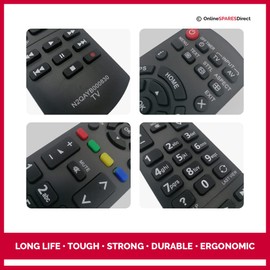 Replacement For Panasonic Remote Control For TX-40DX600B TX40DX600B 40 LED TV
