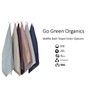 GO GREEN ORGANICS, Waffle Bath Towel Pack of 2, 30.5x58