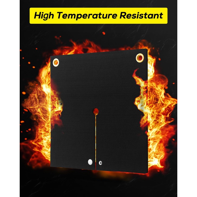 Welding Blanket Fireproof, 12 * 12inch Soldering Heat Shield Mat