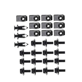 Replacement Parts for Splash Shield Guard Bumper Hardware Kit Bolt Screw Clip Nut for Nissan 370Z 350Z Mod-GS95-6000