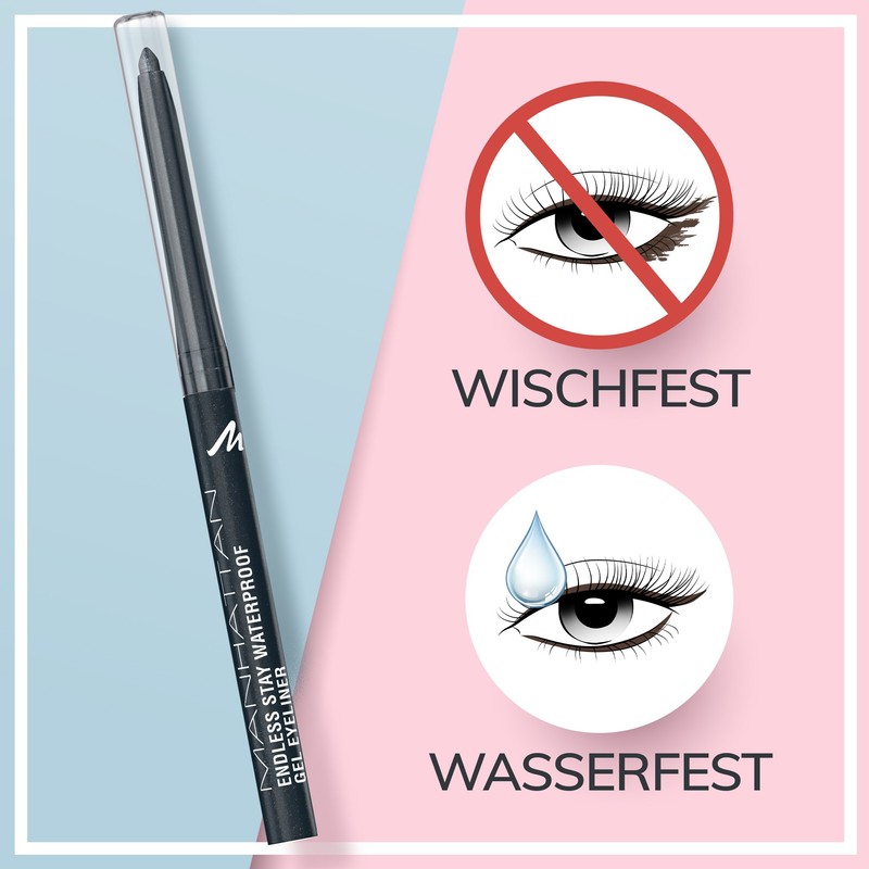 Manhattan Endless Stay Waterproof Gel Eyeliner