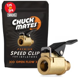 Chuck Mates™ Premium Quick-Connect Accessory for Tire Inflators Open-Type (1 Pack)