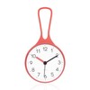 Mooas Loop Bathroom & Kitchen Clock, Waterproof Hanging Clock with