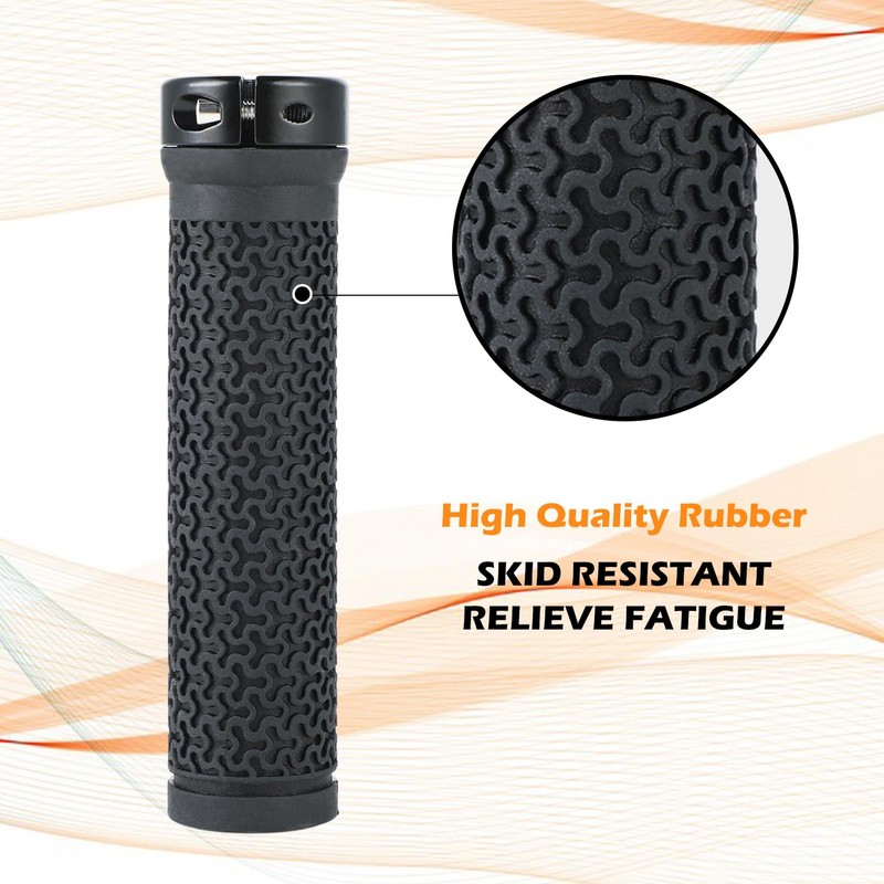 Bicycle Grips, Ergonomic Handlebar Grip with Non-Slip Texture, Bicycle Grip,