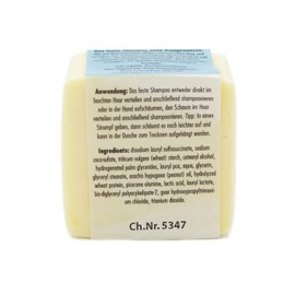 The Solid Shampoo without Fragrances, 100 g, by Haslinger