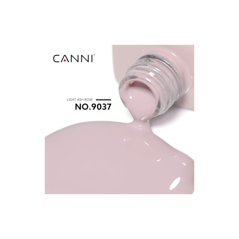 CANNI- Esmalte de uñas en gel nude, 1 pieza de