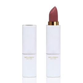MELOWAY Hi-Rise Hydrating Matte Lipstick | Moisturizing, High-Pigment, Vegan Formula | Long-Lasting, Non-Drying, One-handed Capless Lipstick for Easy Application, Summer Sangria