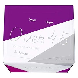 Lululun Over45 Face Mask, Purple, 32 Sheets (Essence 520mL)