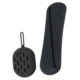 Gatuida 1Set Travel Makeup Brush Holder Organizer for Brushes Sponges Lightweight Durable Design for Easy Storage for Makeup Tools