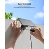 ieGeek Solar Panel for S1, Compatible with DC 5V Rechargeable