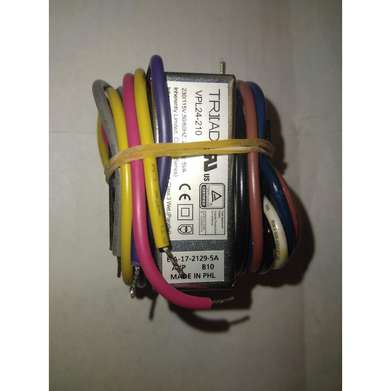 TRIAD MAGNETICS VPL24-210 2 X 12V, 5VA; CHASSIS MOUNT TRANSFORMER