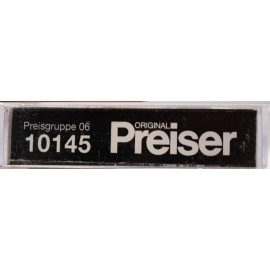 Preiser HO #10145 Cows -- Black, White pkg(6)
