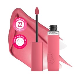 L’Oréal Paris Infaillible Le Matte Resistance Labial Líquido de Larga Duración por 16H, a Prueba de Agua, Color Intenso, con Ácido Hialurónico, Tono Roadtripping