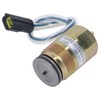 Hydraulic Pump Solenoid Valve Brass 2 Pins Excellent Performance Excavator