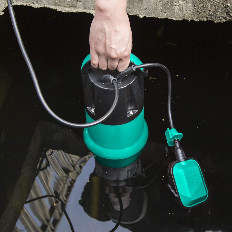 Sump Pump, Prostormer 1HP 3700GPH Submersible Clean/Dirty Water Pump with