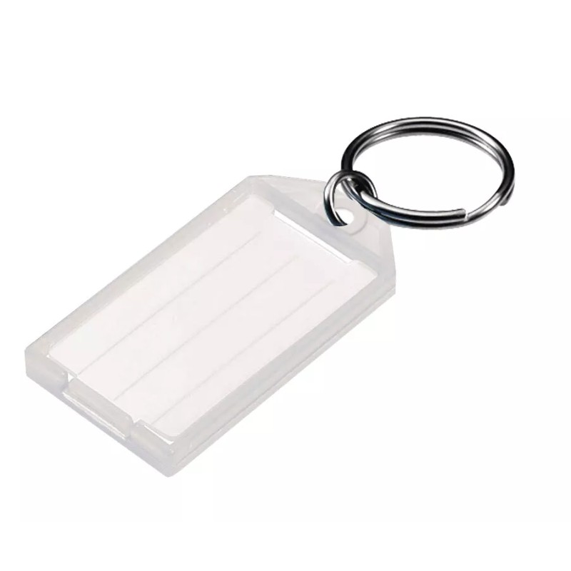Lucky Line 60502 Key Tag with Flap & Split Ring