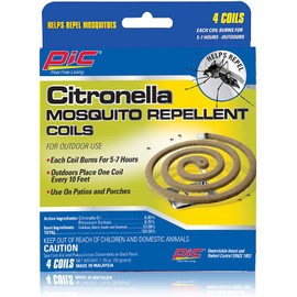 PIC CIT-Coil-4 Citronella Coils (24-Pack, 96 Total)