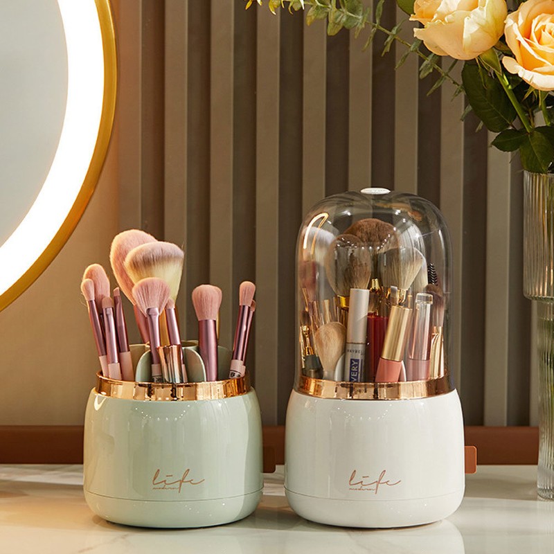 [Eco Lucky] Makeup brush holder, cosmetics storage, hygienic storage with