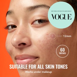 Good Molecules Pimple Patches for Face, 60 Pack – Ultra-Thin Hydrocolloid Acne & Zit Patches, Invisible Under Makeup, Clinically Tested Acne Spot Treatment