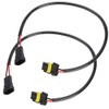 Duokon 2pcs 53cm / 20.9inch H11 Female 9006 HB4 9012