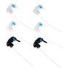 MERRYHAPY 24/410 Neck Trigger Sprayer Nozzle 6pcs Plastic Replacement Heads