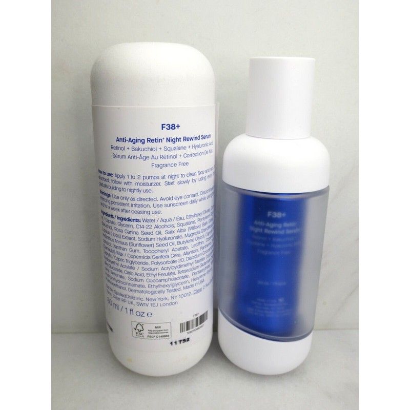 SPOILED C. F38+ ANTI AGING RETIN+ NIGHT REWIND SERUM 1