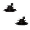 2Pcs Adjustable Deck Support, Joist Support Pedestals,Floor Support Pedestals, Floating