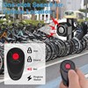 NineLeaf Bike Alarm Anti Theft with Remote Control, Rechargeable Bike