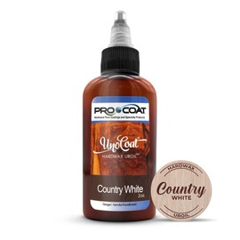 UnoCoat Hardwax Uroil Color Samples - Made in USA - Advanced Wood Grain Treatment for Indoor Applications, Urethane-Modified Hard Wax Oil, for Any Wood Species - 2 oz / 59 ml - Country White