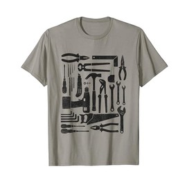 Craftsmen Hardware Tools Set Mechanic Engineer Handyman T-Shirt