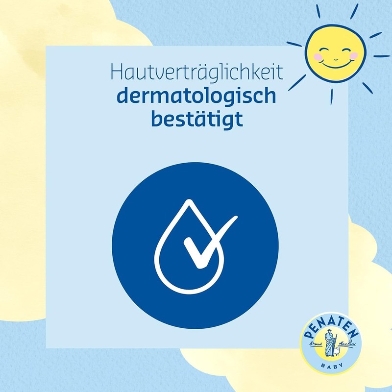PENATEN Chamomile Bath (750 ml), Mild Baby Bath Additive for
