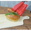 FIN-792BK Square Tongs - suQ - Red