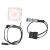 Water Cooling Flow Meter G1/4 Thread 8 Impeller 3 Way