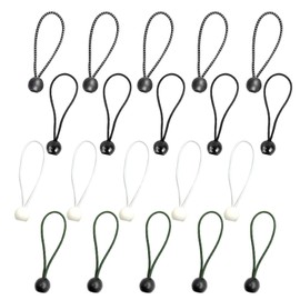 20 Pieces of Elastic Rope Buckles, Tent Fixing Ropes, Portable Outdoor Fixing Tools, Can Fix Tents, Banners, Flagpoles, Etc.