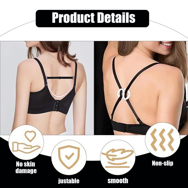 Pence & Moon Collective Anti-Slip Bra Strap Clips Racer back