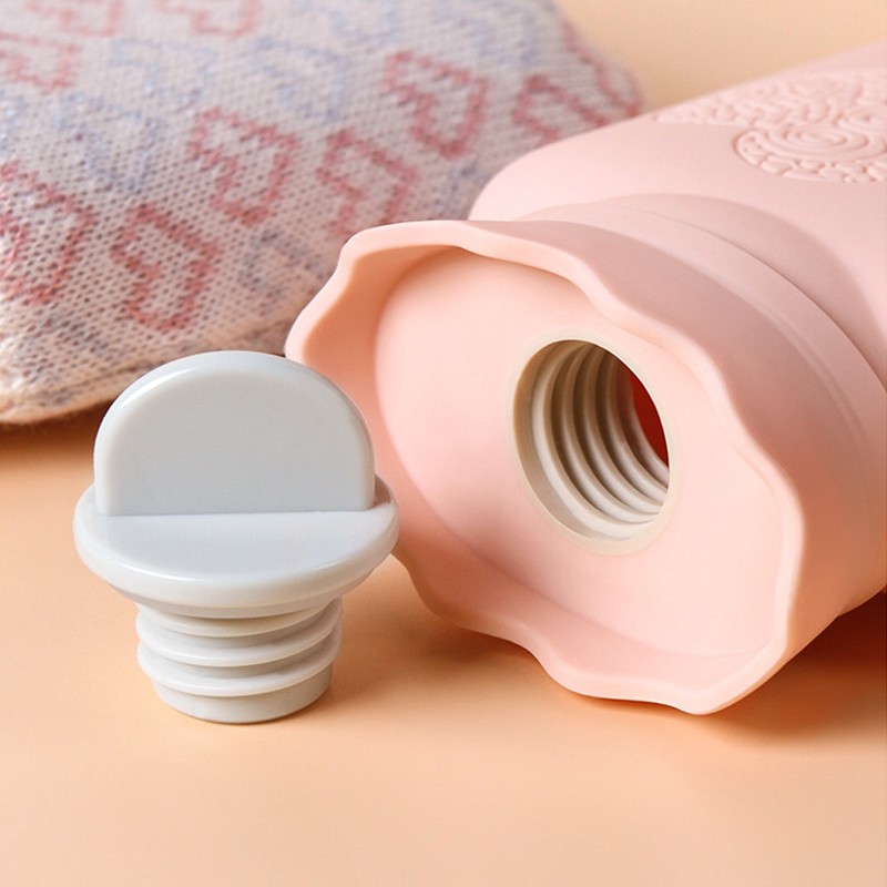 Mini Hot Water Bottle Bag Warm Hand Feet Warmer Water