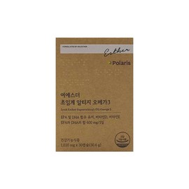 Yeo Esther Supercritical Altige Omega 3 1020mg x 30 capsules x 1 box / 여에스더 초임계 알티지 오메가3 1020mg x 30캡슐 x 1박스