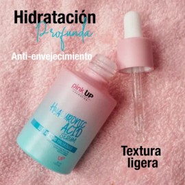 Kit Skincare Pink Up 3pz Hialurónico + Colágeno + Retinol