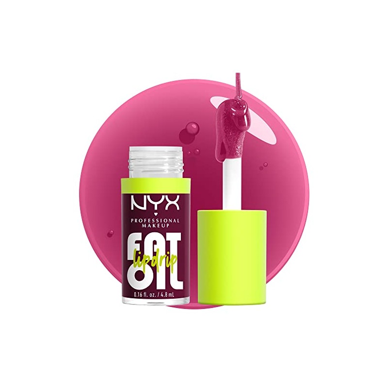 NYX Professional Makeup, Fat Oil Lip Drip Gloss Brillo labial