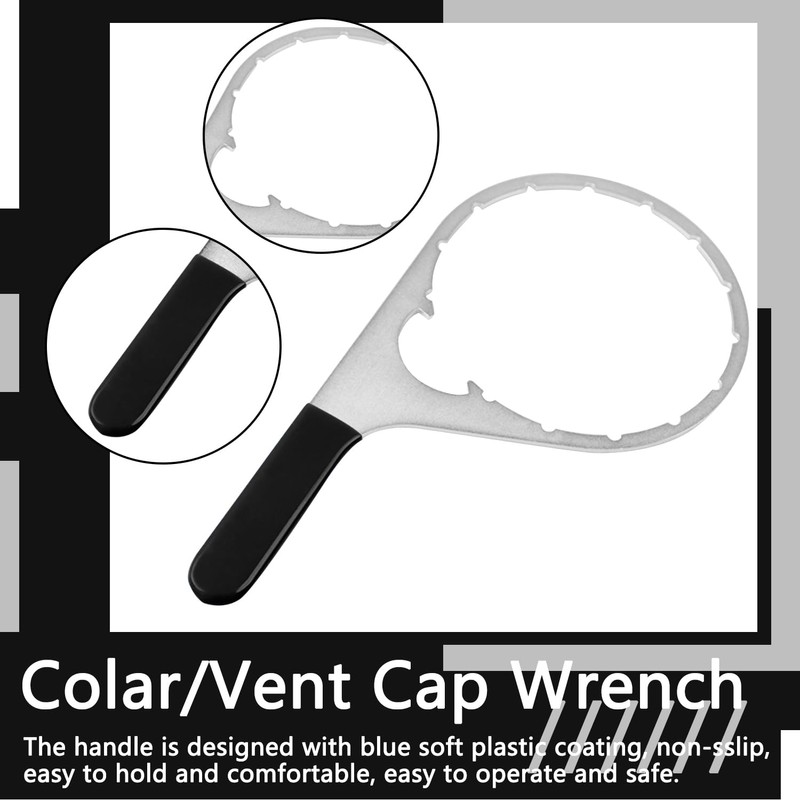 AFEISOL 6 Inch Colar/Vent Cap Fuel Filter Wrench for 380134