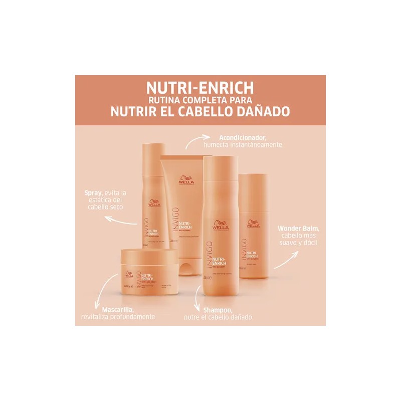 Acondicionador Wella Nutr Enrich Invigo 200 Ml Cabello Seco