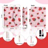 LAOTANGJIA PU Lipstick Case Holder with Mirror,Holds 4pcs of Long