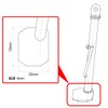 Dearsea (DRC) Cross Cab 110 (JA45) '18-21 Side Stand, Cross