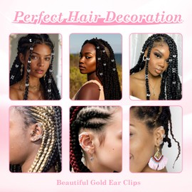 Nogeqi Pack of 60 Silver Hair Accessories for Braids, Dreadlocks Jewellery, Silver Viking Loc Hair Jewellery Braids, Adjustable Cuffs, Hair Beads, Hair Spirals, Clips, Hair Charms, Jewellery for