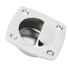 59x59mm Flush Pull Recessed Sliding Pull Handle 316 Stainless Steel
