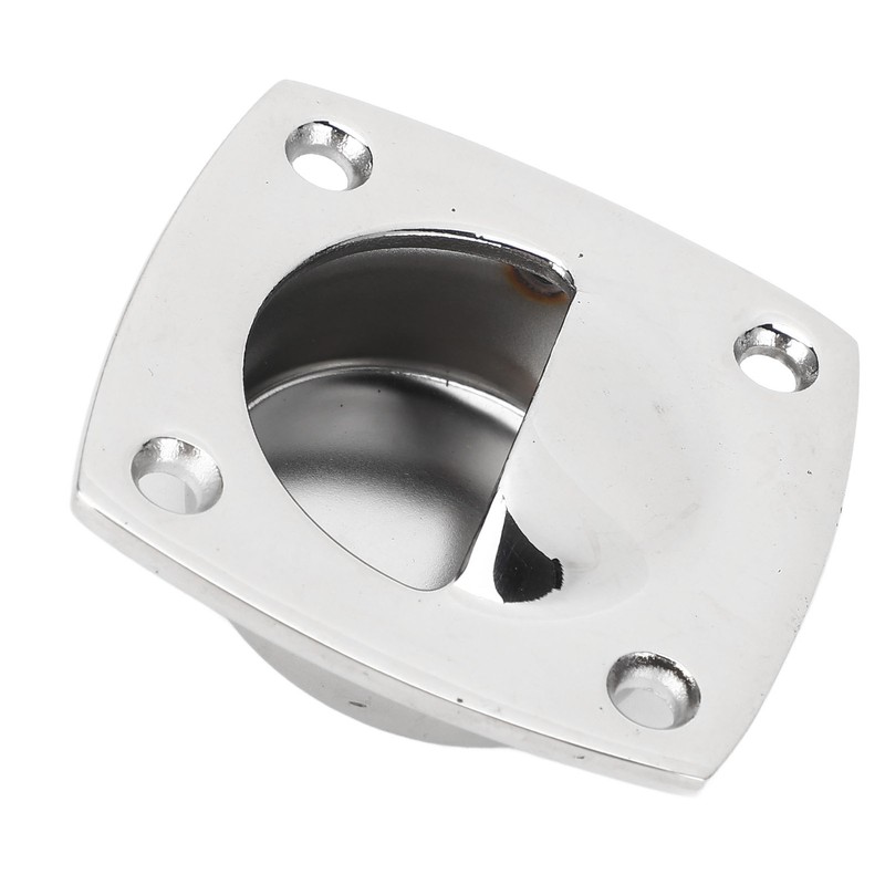 59x59mm Flush Pull Recessed Sliding Pull Handle 316 Stainless Steel